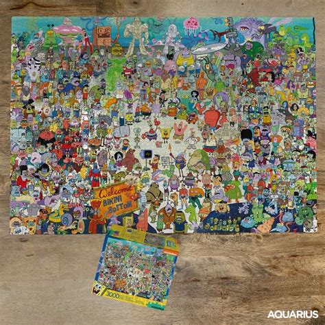 Spongebob Bikini Bottom Puzzle Darab Fanbase Webshop