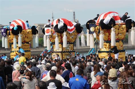 口屋太鼓台 船御幸 新居浜太鼓祭り2010 愛媛県新居浜市｜西条異景 西条祭り・愛媛県西条市