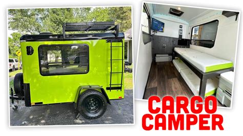 Cargo Trailer Camper Conversion Floor Plans Floor Roma