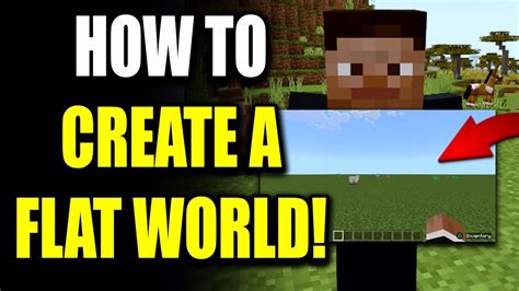 How to Create a Flat World in Minecraft - Easy Guide - YouTube