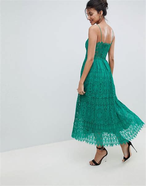 Asos Tall Lace Cami Midi Prom Dress Atelier Yuwa Ciao Jp