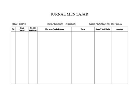 Doc Jurnal Mengajar Mahar Gyo