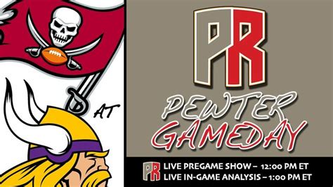 Bucs Vs Vikings Gameday Inactives Pewter Report