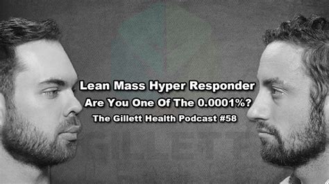 Lean Mass Hyper Responders The Gillett Health Podcast Youtube