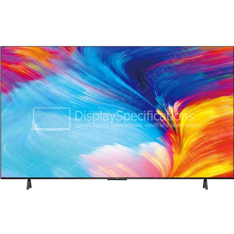 64.5" TCL 65P635 - Specifications