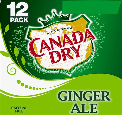 Canada Dry Ginger Ale 12 Pack Planogram Left