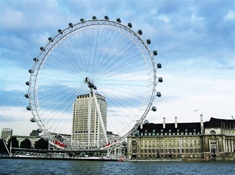 Ojo De Londres En La Noche Fondo De Pantalla