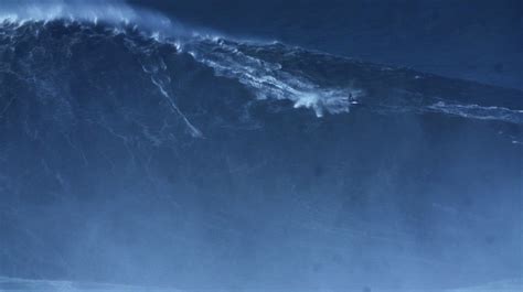 Rodrigo Koxa Surfs The Biggest Wave Of His Life At Nazare The Inertia