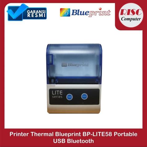 Jual Printer Thermal Blueprint BP LITE58 Portable USB Bluetooth Di