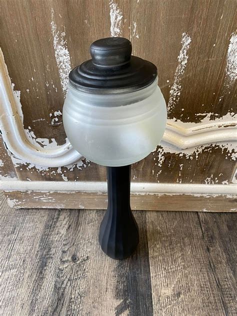 Diy Glass Lamp Post The Shabby Tree Glass Lamp Diy Glass Christmas Lamp Post