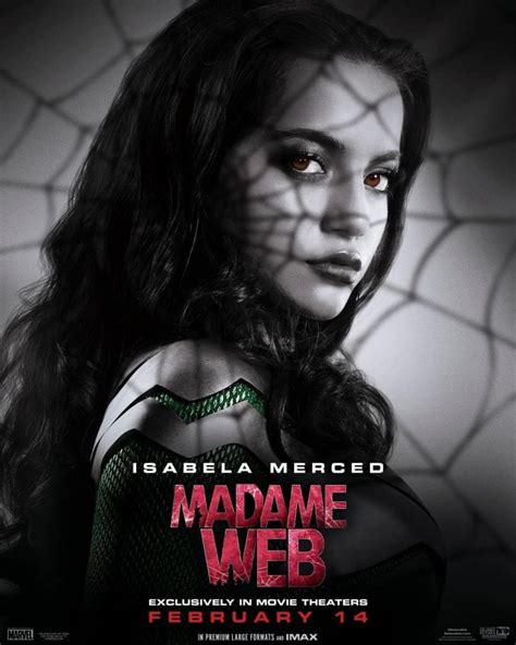 Madame Web Characters Unmasked In New Superhero Posters PELIKULA MANIA