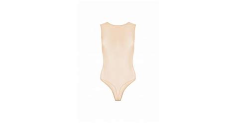 Nude Sheer Mesh Bodysuit