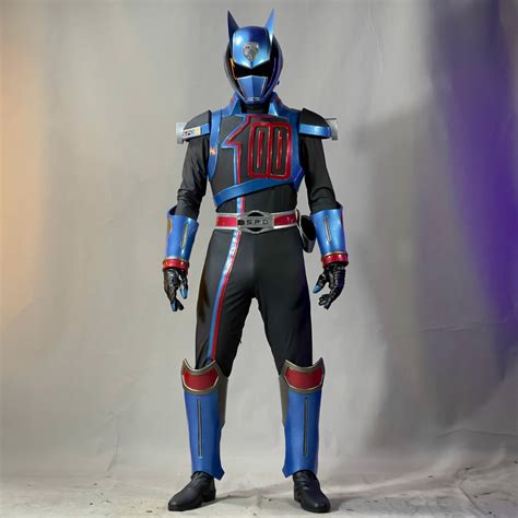 Deka Master – S.P.D. Shadow Ranger Cosplay Costume – Transform Studio