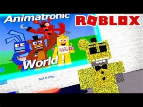 Criando Meu Pr Prio Animatronic No Roblox Youtube