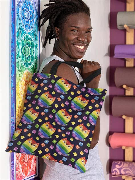 Pride Tote Bag Gay Pride Tote Bag Rainbow Lgbtq Canvas Bag Etsy