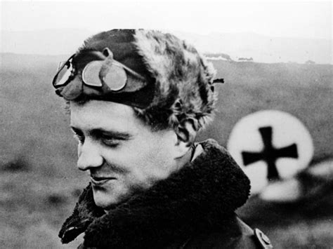 German Flying Ace Manfred Von Richthofen Is Shown Returning From A