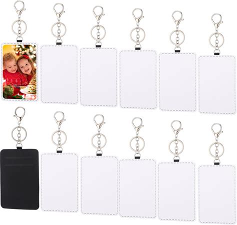 Amazon Pieces Sublimation Work Card Holder Badge Holders Blank