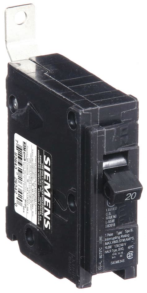 A Amps V Ac Miniature Circuit Breaker Cmy B Grainger