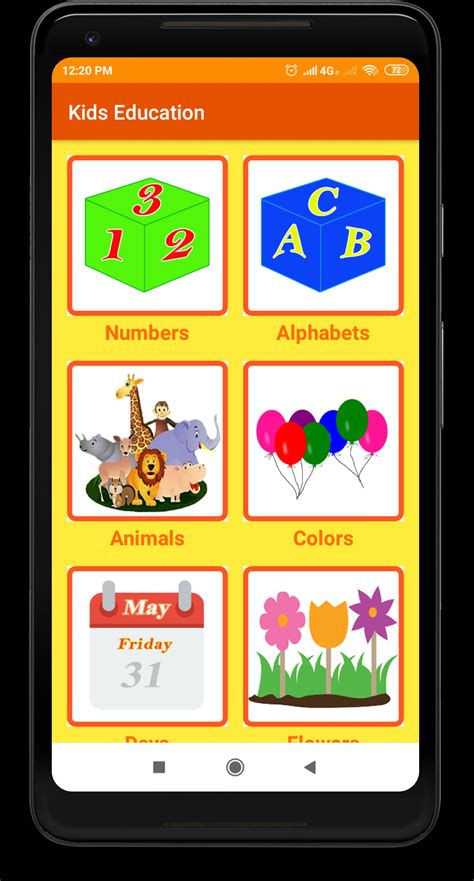 Kids Education - Android Template by Vminfoway | Codester