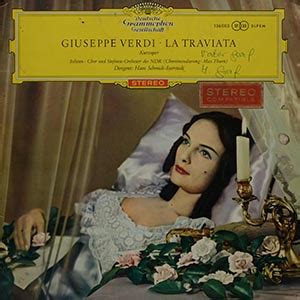 La Traviata Kurzoper LP 1960 Gatefold Von Giuseppe Verdi