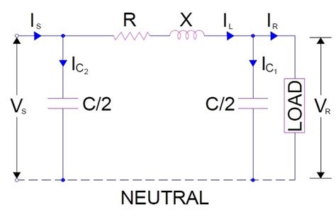 Nominal T And Nominal Model Of Transmission Line Electrical Concepts