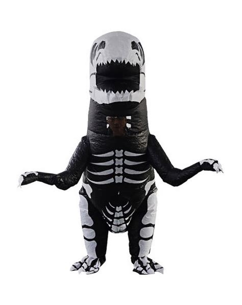 Inflatable T Rex Skeleton Costume Funny Halloween Costumes