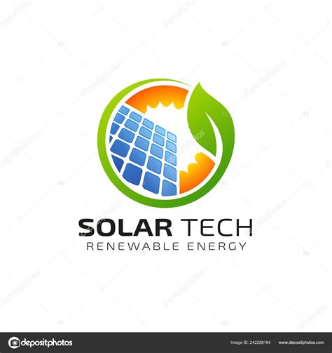 Sun Solar Energy Logo Design Template Eco Energy Logo Designs Stock ...