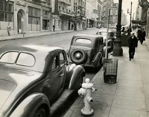 Post Street At Mason Street In San Francisco The Ywca Can Be Seen On