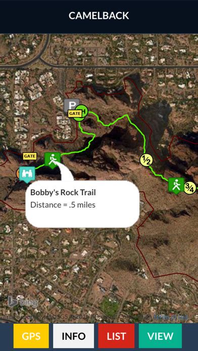 App Shopper: Camelback Mountain Trail Map Offline (Travel)