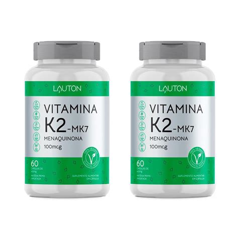 Vitamina K Menaquinona Mk X De C Psulas Lauton Submarino