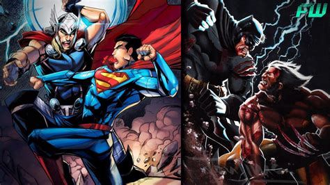 15 Marvel Vs DC Fan Art Fights Fans Wish Were Real