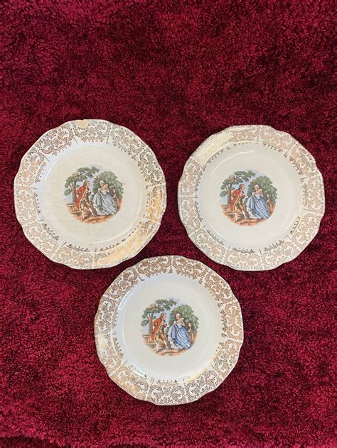 Vintage George and Martha Washington Colonial Courting Couples | Etsy