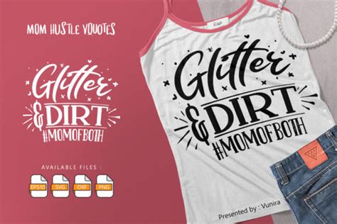 Glitter And Dirt Graphic By Vunira · Creative Fabrica