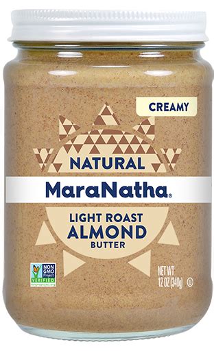 No Stir Almond Butter Crunchy MaraNatha Nut Butters