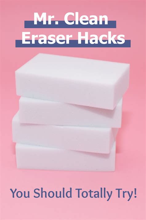 Mr Clean Eraser Uses You Havent Thought Of Yet Mr Clean Eraser