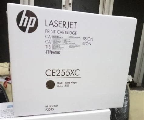 Black Hp Ce255xc Toner Cartridge For Laser Printer At Rs 6500 In Mumbai