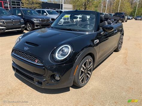 2020 Midnight Black Metallic Mini Convertible Cooper S 138488708 Photo