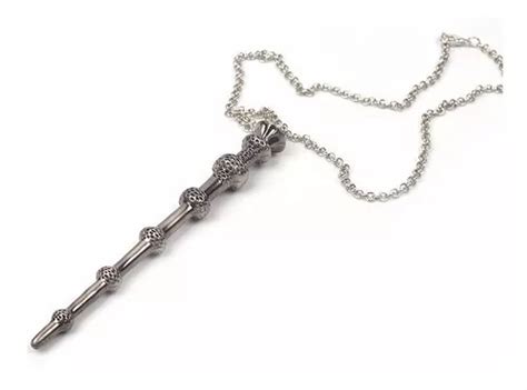 Collar Varita De Sauco Dumbledore Harry Potter Envio Gratis Cuotas