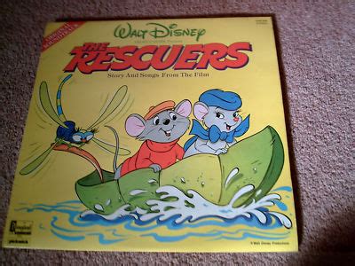 WALT DISNEY BOB NEWHART - THE RESCUERS - LP SOUNDTRACK | #250498178