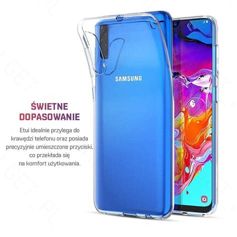 VIBEN Etui Przezroczyste Samsung Galaxy A70 2019