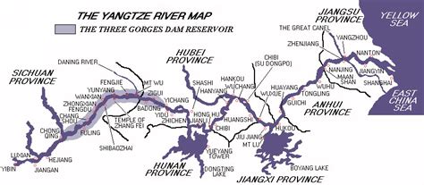 Maps: Map Yangtze River