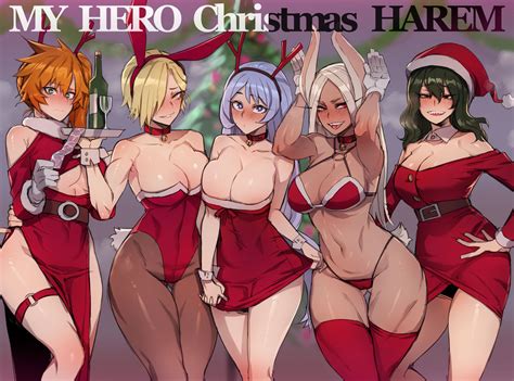 My Hero Christmas Harem Hentai Manga