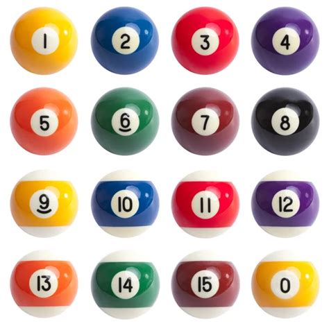 Pool Ball Alphabet — Stock Photo © eyematrix #11324461