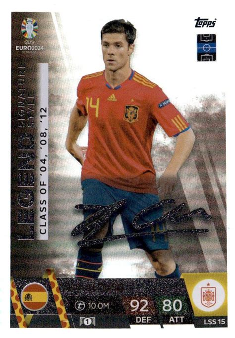 Topps Match Attax Uefa Euro Legend Signature Style Aus Allen