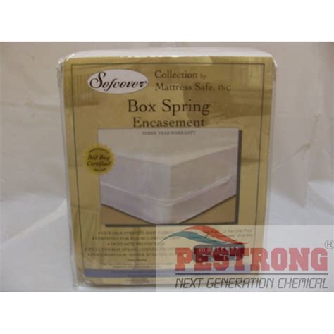 Mattress Safe Box Spring Encasement Bed Bugs Box Spring Cover Twin