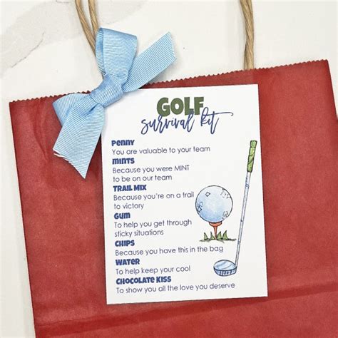 Personalised Golf Goody Bags Etsy