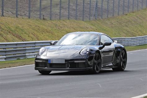 Porsche 911 992 Sport Classic Prototype Lifts A Wheel On The Nurburgring Autoevolution