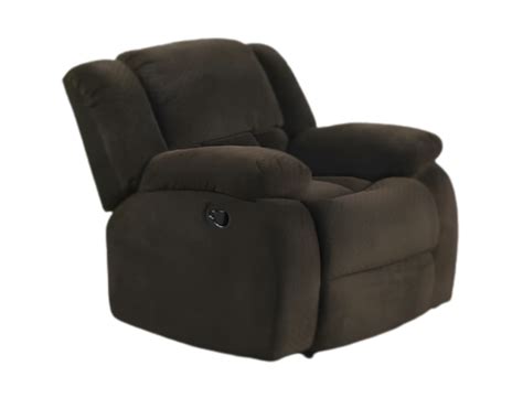 Delight Brown Fabric Recliner Chair Furniture World Auckland