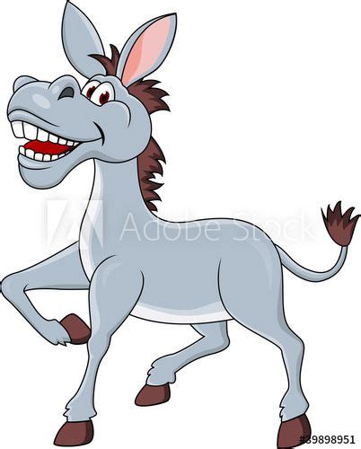 Smiling donkey cartoon | Animal caricature, Cartoon drawings, Cartoons ...