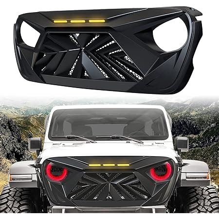 Amazon Xprite Matte Black Front Grille Grid Grill W Mesh